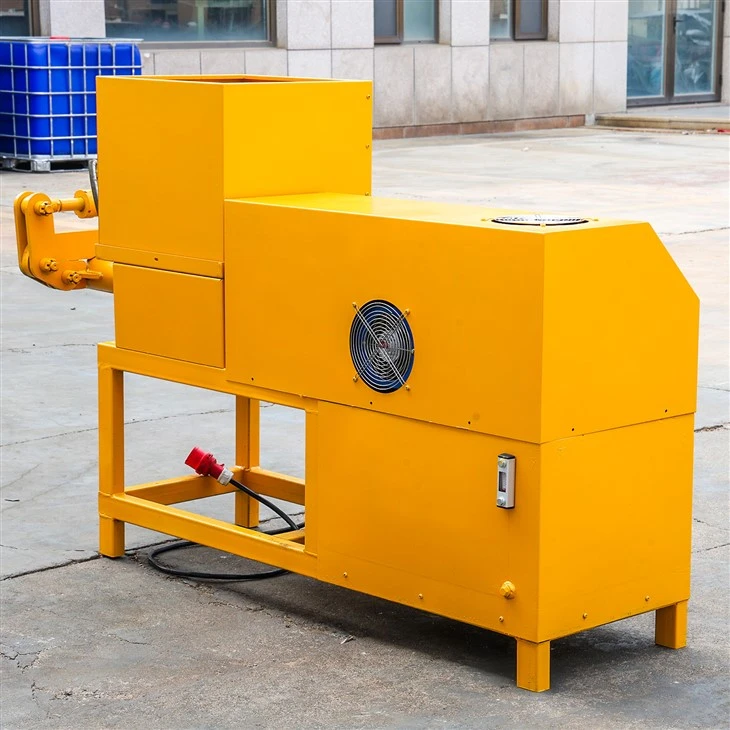 High Output Sawdust Briquette Rod Making Extruder Biomass Fuel Press Machine