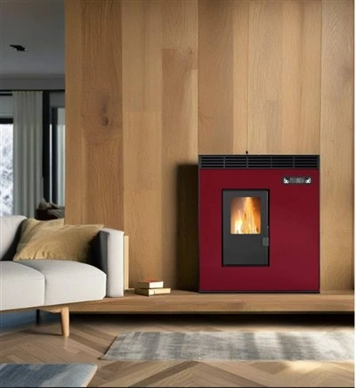 6-8mm Wood Pellet Hot Ducted Air Wood Pellet Stove For EU Market